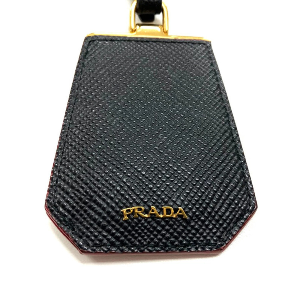 Prada Double Shoulder Bag black Saffiano leather - Picture 7 of 9